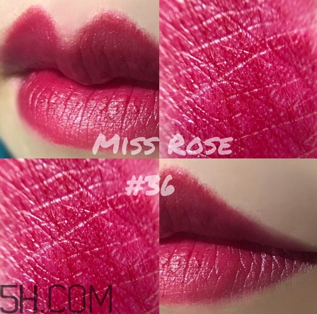 miss rose子彈頭唇膏好用嗎_色號試色 miss rose子彈頭唇膏好用嗎_色號試色