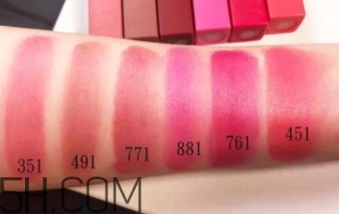 迪奧771口紅是什么顏色？迪奧771口紅試色