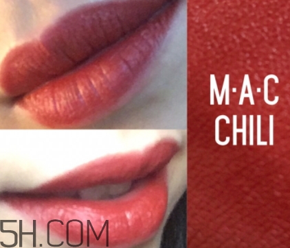 kat von d chula和mac chili一樣嗎？試色對比
