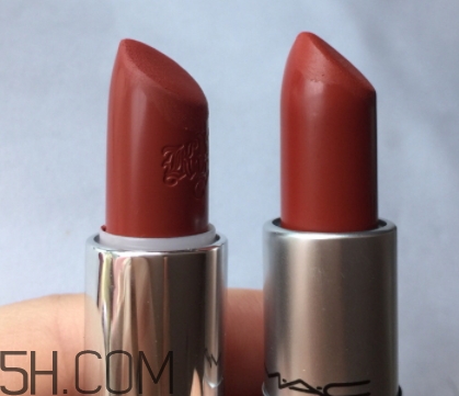 kat von d chula和mac chili一樣嗎？試色對比