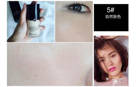 阿瑪尼大師粉底液色號(hào)選擇 阿瑪尼大師粉底液試色圖 阿瑪尼大師粉底液色號(hào)選擇 阿瑪尼大師粉底液試色圖