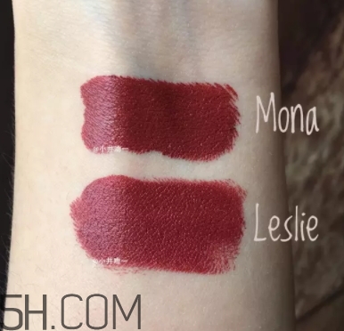 nars mona和leslie一樣嗎？nars mona和leslie試色對比