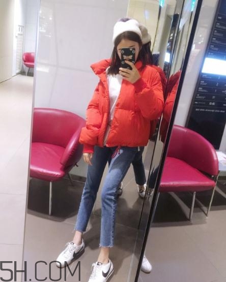 紅色棉襖怎么搭配？紅色棉服搭配圖片
