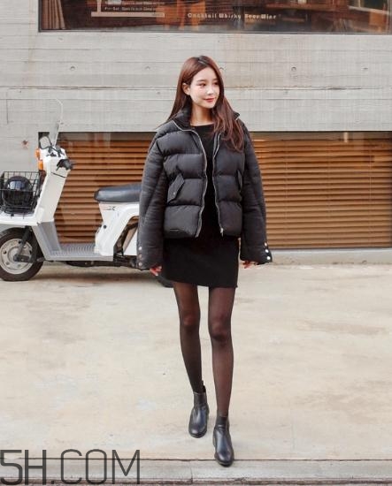 短款棉衣怎樣搭配？短款棉襖穿著搭配圖片