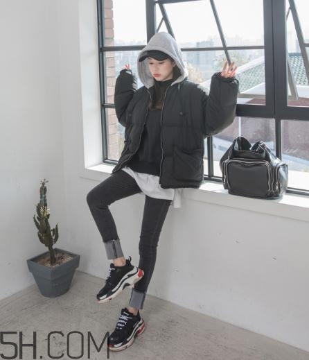 短款棉衣怎樣搭配？短款棉襖穿著搭配圖片