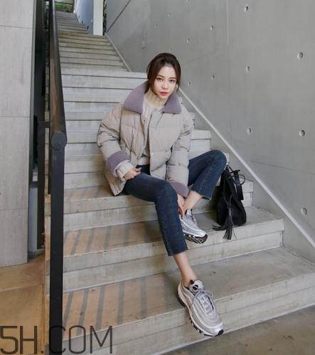 灰色棉服怎么搭配？灰色棉襖搭配圖片