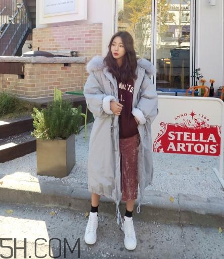 灰色棉服怎么搭配？灰色棉襖搭配圖片