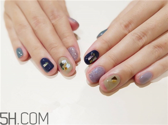 什么是日式美甲？適合秋季的清新美甲圖片