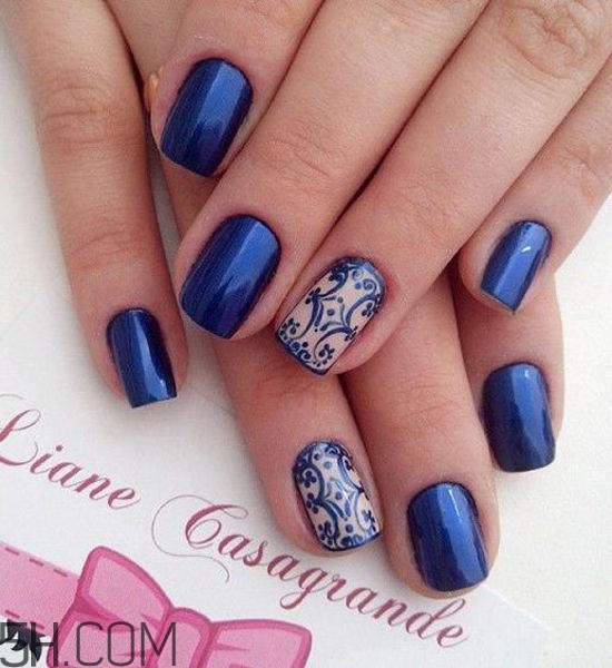 春天什么樣的美甲好看？美甲蕾絲款式圖片大全