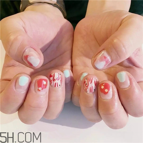 什么是日式美甲？適合秋季的清新美甲圖片