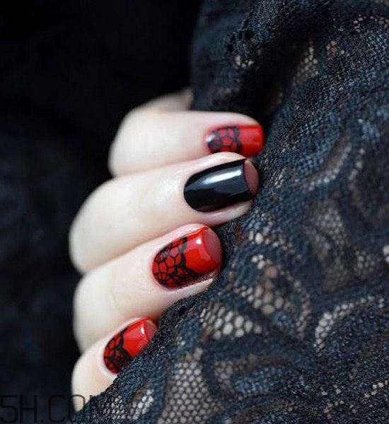 春天什么樣的美甲好看？美甲蕾絲款式圖片大全