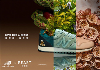 new balance新百倫與野獸派聯(lián)名合作系列在哪買_多少錢？