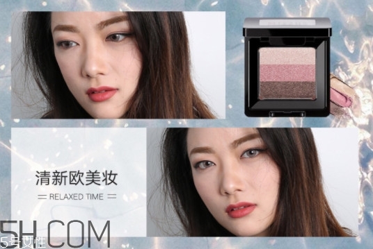 歐美妝容教程圖解 清新歐美妝畫(huà)法