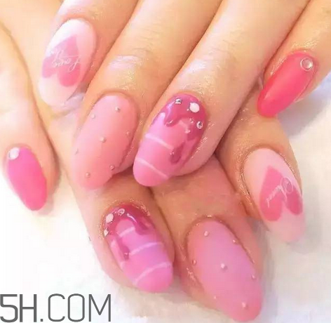 手黃做什么美甲好看？2018全新卡通可愛美甲款式