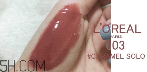 歐萊雅唇釉703和迪奧619一樣嗎？試色對比