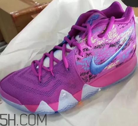 nike kyrie 4 multi color鴛鴦配色實(shí)物諜照什么樣？