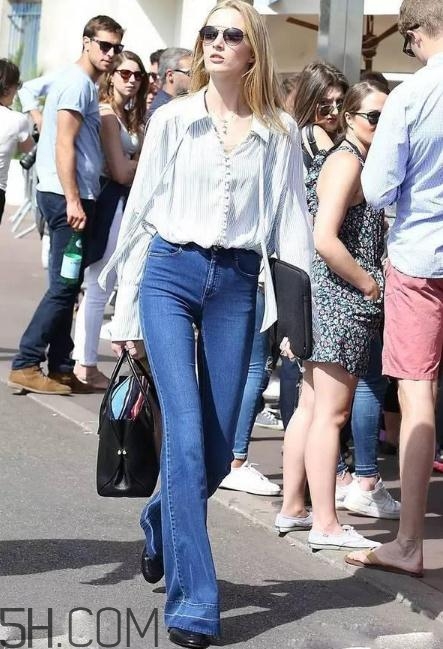 喇叭褲太長了怎么辦？喇叭褲怎么改短？