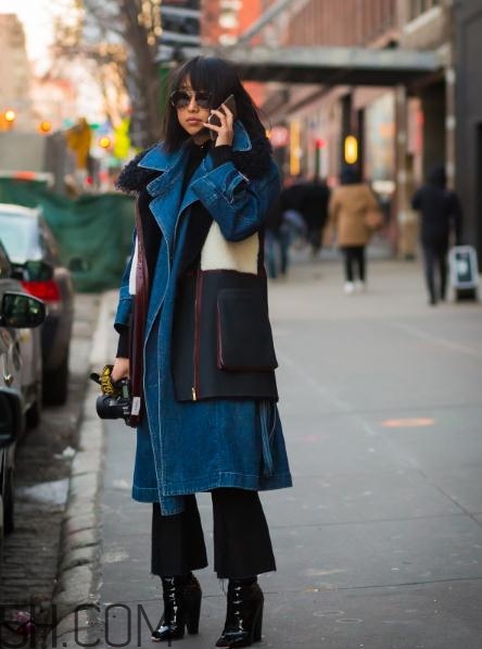 黑色喇叭褲搭什么上衣？黑色喇叭褲搭配上衣圖片