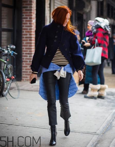 冬天穿喇叭褲怎么搭配？冬天喇叭褲搭配圖片