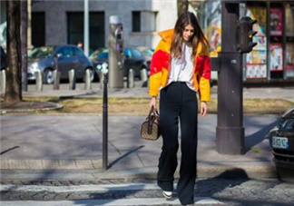 黑色喇叭褲搭什么上衣？黑色喇叭褲搭配上衣圖片