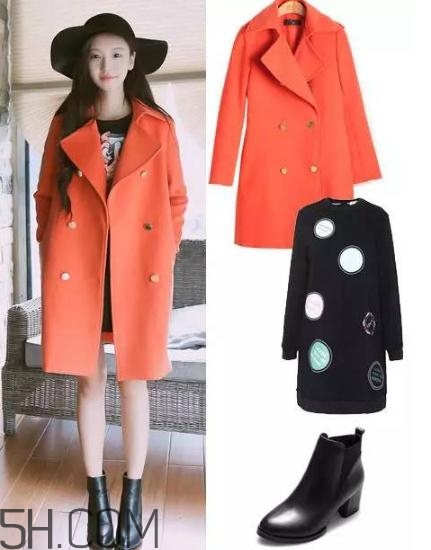 大衣搭配連衣裙好看嗎？冬季連衣裙搭配大衣圖片