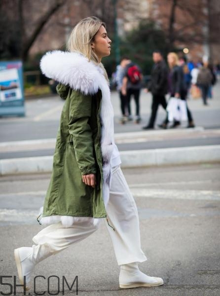 派克大衣搭配什么褲子？派克大衣搭配褲子圖片