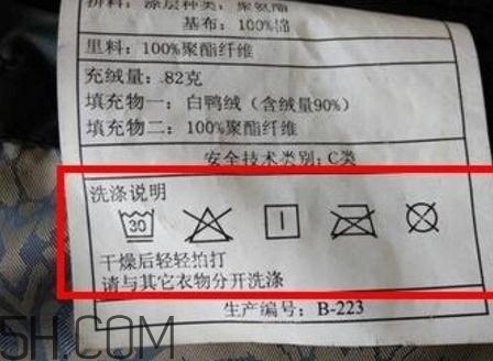 羽絨服標(biāo)簽上的圖什么意思？羽絨服標(biāo)牌怎么看？