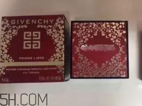 紀梵希2018中國新年限量散粉多少錢_色號