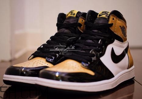air jordan 1 gold toe黑金腳趾發(fā)售時(shí)間_多少錢(qián)？