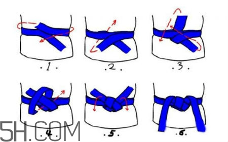 跆拳道腰帶怎么系？怎么看跆拳道等級高低？