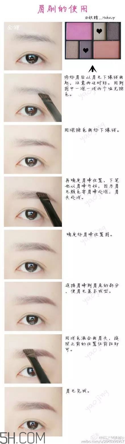 眉毛怎么畫(huà) 終極眉毛教程大全