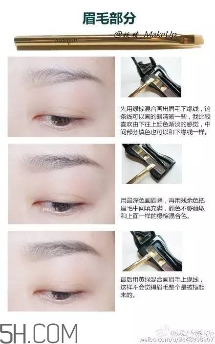 眉毛怎么畫(huà) 終極眉毛教程大全