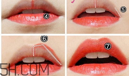 唇刷怎么用？唇刷怎么蘸取口紅