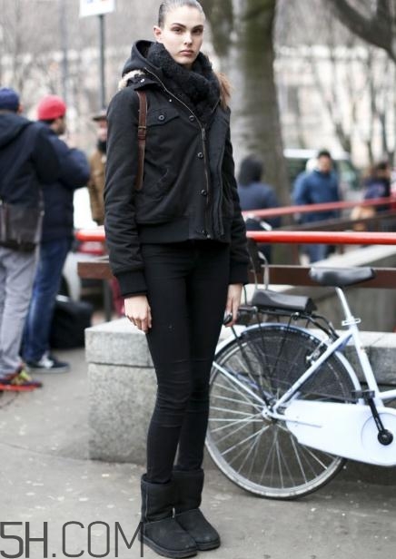 雪地靴搭配什么褲子？雪地靴搭配褲子圖片