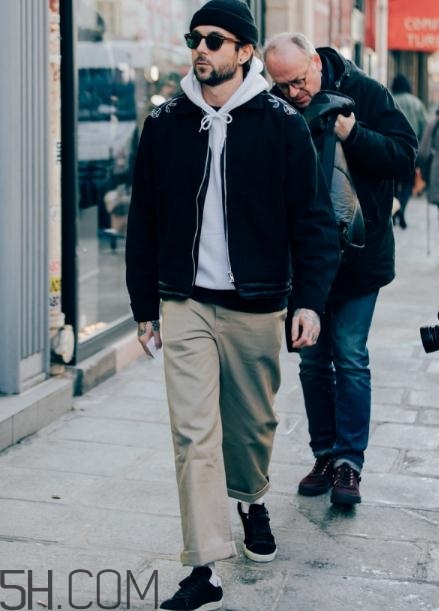 男士九分褲冬天怎么搭配？男士九分褲搭配圖片