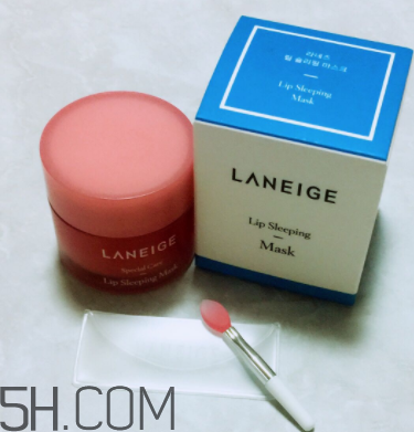 蘭芝夜間唇膜多久用一次？使用頻率