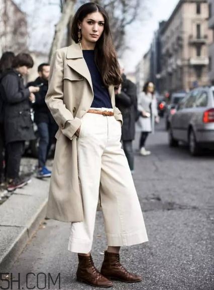 闊腿褲配平底鞋好看嗎？闊腿褲配什么平底鞋？