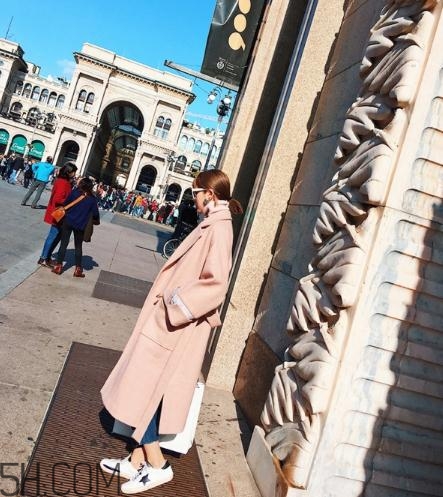 粉色大衣搭配什么鞋子？粉色大衣搭配鞋子圖片