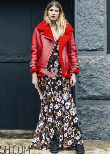 皮毛一體什么顏色好看？皮毛一體外套搭配圖