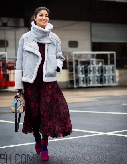 皮毛一體什么顏色好看？皮毛一體外套搭配圖