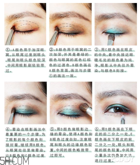 綠眼影為什么這么火？集結(jié)綠眼影眼妝經(jīng)典畫法