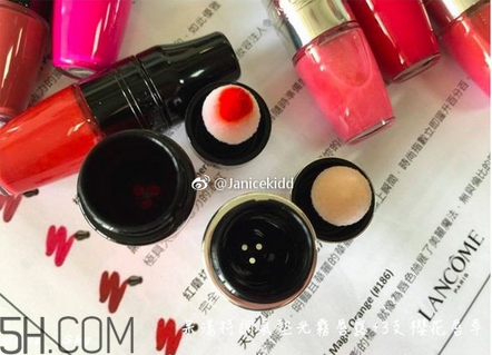 lancome蘭蔻果漾特調(diào)氣墊光霧唇露色號有哪些？