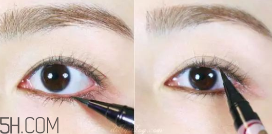 V型眼線怎么畫？V型眼線畫好美到冒泡