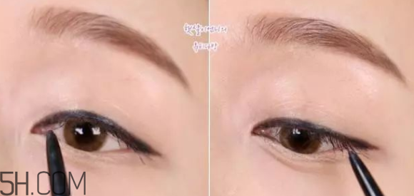 V型眼線怎么畫？V型眼線畫好美到冒泡