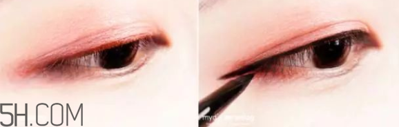 V型眼線怎么畫？V型眼線畫好美到冒泡