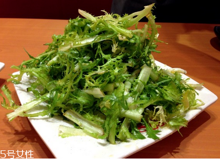 涼拌苦菊怎么做不苦？涼拌苦菊可以減肥排毒