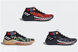 bape與adidas dame 4聯(lián)名有哪幾款_多少錢？