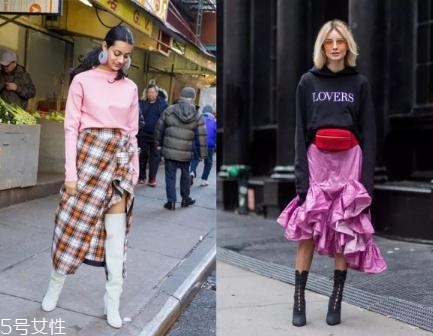 冬季半身裙怎么搭配？這樣穿時尚又藏肉