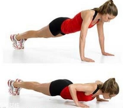 俯臥撐塌腰怎么辦？教你如何解決