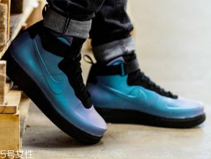 nike air force 1 foamposite噴泡af1上腳效果怎么樣？